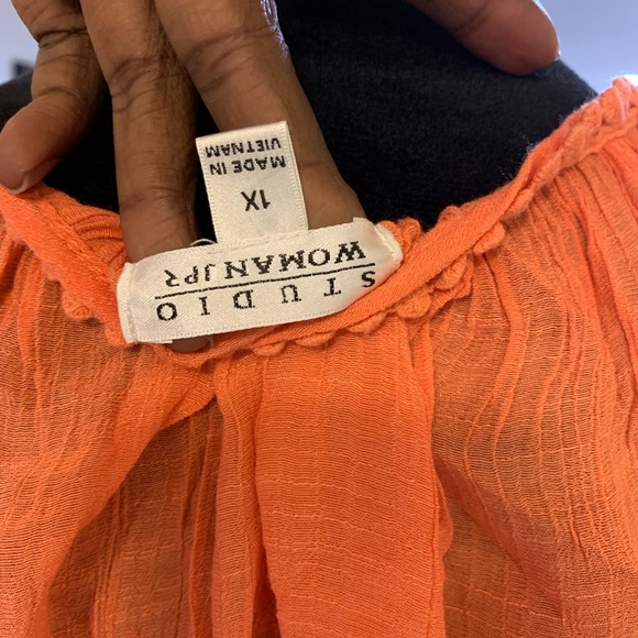 Studio women JPR womn’s blouse size 1X - Picture 5 of 7